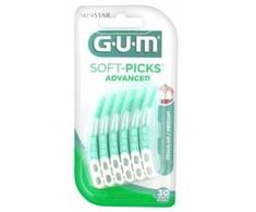 "Gum® Soft-Picks Advanced" tarpdančių valymo priemonė 30 vnt