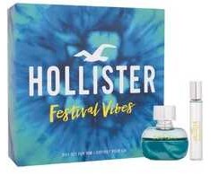 Hollister Festival Vibes EDT rinkinys vyrams (EDT 50 ml + EDT 15 ml)