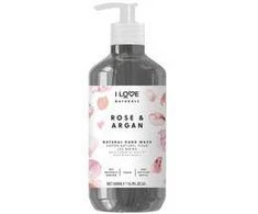 I Love Naturals Collection Rose &amp; Argan Liquid Soap For Hands, 500 ml