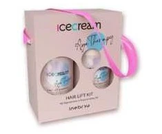 KREMAS „Inebrya Ice Kreminis“ plaukų liftingo rinkinys - Šampūnas 300ml + Kondicionierius 300ml