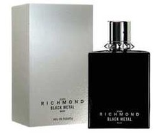 John Richmond Juodas Metal EDT tualetinis vanduo vyrams, 100 ml