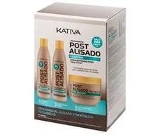 rinkinys Kativa Trat Post Alis šampūnas + kondicionierius + kaukė 750ml
