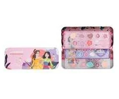 Lip Smacker Lūpų Smacker Disney Princess Triple Layer Beauty Tin makiažo paletė