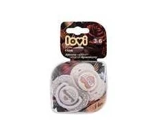 LOVI 22/868 Dinaminis silikoninis čiulptukas 6-18 m 2vnt I Love