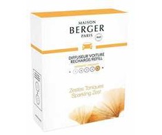 Maison Berger Paris Car Diffuser Recharge/Refill ( Sparkling Zest )