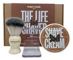 Men Rock The Life Shaver Sandalwood Essential Shaving Kit Skutimosi priemonių rinkinys, 1vnt
