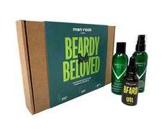 Men Rock Beardy Beloved Awakening Sicilian Lime Beard Kit Barzdos priežiūros rinkinys, 1vnt