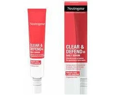 Neutrogena Clear &amp; Defend+ Daily Serum Skin Serum unisex, 30 ml