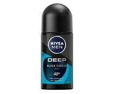 Nivea Men Deep Juodas Carbon Beat Antiperspirant vyrams, 50 ml