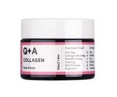 Q+A Collagen Anti-Age Face Kreminis Veido kremas su kolagenu, 50 ml