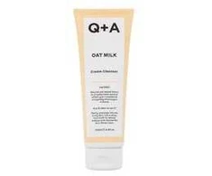 Q+A Oat Milk Kreminis Valiklis Kreminis veido prausiklis, 125 ml