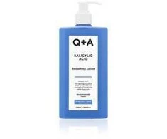 Q+A Salicylic Acid Smoothing Lotion Odą glotninantis kūno losjonas su salicilo rūgštimi, 250 ml