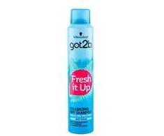 Schwarzkopf Got2b Fresh It Up Volumizing Sausas šampūnas moterims, 200 ml