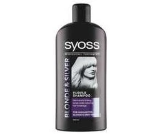 Syoss Skirtas šviesiems plaukams &amp; Sidabrinis Violetinė Šampūnas Šampūnas moterims, 440 ml