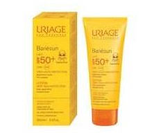 Uriage Bariésun Moisturising Kids Lotion SPF 50+ drėkinamasis kūno losjonas nuo saulės vaikams, 100 ml