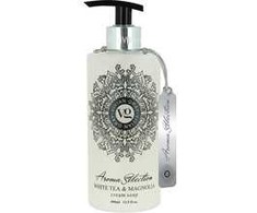Vivian Gray Vivian Pilkas Kreminis skystas muilas Aroma Selection Baltas Tea &amp; Magnolia (Kreminio muilas), 400 ml