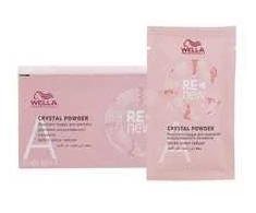 Švelnūs plaukų spalvos šalinimo milteliai Wella Renew Crystal Powder 5 vnt x 9 g