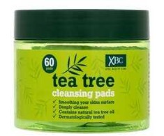 Xpel Tea Tree Cleansing Pads Cleansing Wipes moterims, 60 pc
