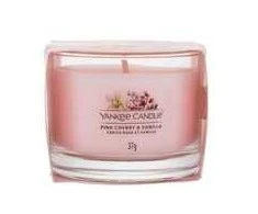 Yankee Candle Rožinė vyšnių ir vanilės kvapo žvakė