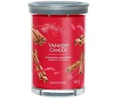 Yankee Candle Aromatinė žvakė Signature tumbler large Sparkling Cinnamon 567 g