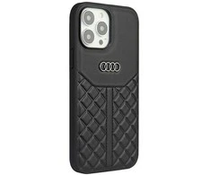 Apple iPhone 13 Pro Max Audi Genuine odinis dėklas (AU-TPUPCIP13PM-Q8/D1-BK) juodos spalvos