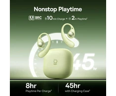 Ausinės Baseus Bass BF1 Pro Eli Sport 2 True Belaidės Earphones Natural Žalias