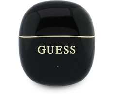 Ausinės Guess Auksinė Line Glossy Classic Logo TWS Belaidės Earphones Juodas