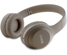 Guess Classic Sidabrinis Logo Bluetooth Stereo ausinės rudos spalvos