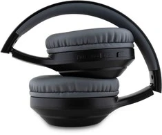 Guess Classic Sidabrinis Logo belaidės ausinės juodos spalvos