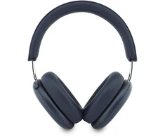 Ausinės Guess Metallic Finish Auksinė Script Logo ENC Belaidės Headphone Navy