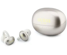 Guess Metallic Finish Classic Logo OWS belaidės ausinės Auksinė