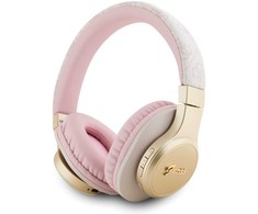 GUESS belaidės ausinės bluetooth GUBH604GEMP (4G Script) rožinė