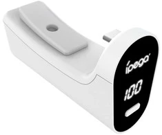 iPega P5042 Portable Rechargeable Baterija for PS5 Controller baltos spalvos