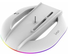 iPega P5S035SA Vertical Stovas (2xUSB-A) with RGB skirta PS5 Slim/PS5 Pro Baltas (Damage Package)