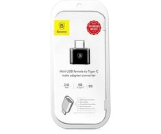 Adapteris Baseus USB C kištukas - USB A lizdas, OTG funkcija
