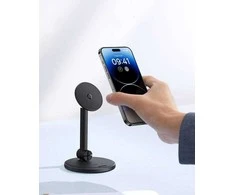 Magnetinis stalinis telefono stovas Baseus MagPro (juodas)