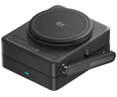 Baseus įkroviklis Belaidis PicoGo AF21 3in1 Qi2.2 35W su USB-C kabeliu 1m - juoda (6942521201723)