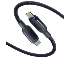 Baseus PicoGo Fast Charging Data Cable USB-C – USB-C 240W 1m Cosmic juodos spalvos