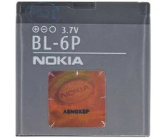 BL-6P Nokia Baterija 830mAh Li-Ion (Bulk)