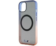 BMW Gradient Bumper MagSafe Apple iPhone 15 Plus / 14 Plus - dėklas telefonui pilkos spalvos