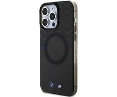 Dėklas BMW BMHMP13XHGPK Apple iPhone 13 Pro Max 6.7″ pilkas Pattern MagSafe