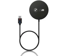 BMW indukcinis įkroviklis BMCBMSPLK 15W MagSafe juodos spalvos M Edition