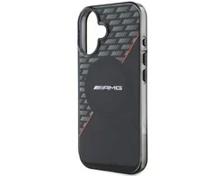 AMG Rhombs MagSafe Apple iPhone 16 Plus dėklas telefonui juodos spalvos