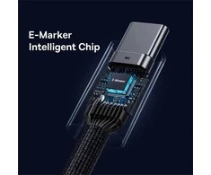 Greitas įkrovimas USB-C Baseus Flash 240W 1m (juoda)