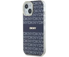 Apple iPhone 13 / 14 / 15 DKNY dėklas IML Mono & Stripe MagSafe (DKHMP15SHRHSEB) mėlynos spalvos