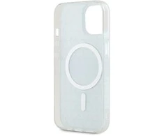 Apple iPhone 13 / 14 / 15 DKNY dėklas IML Mono & Stripe MagSafe (DKHMP15SHRHSEB) mėlynos spalvos