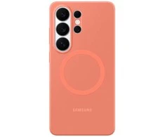 Samsung Galaxy S26 Ultra silikoninis magnetinis dėklas, koralų spalvos, raudonas