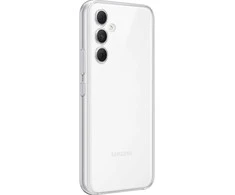 Dėklas EF-QA546CTE Samsung skaidrus dangtelis, skirtas Galaxy A54 5G Transparent (pažeidimų paketas) (Pažeista pakuotė)