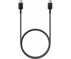 EP-DA705BBE Samsung USB-C/USB-C duomenų kabelis 3A 1m Juodas (OOB Masinis)
