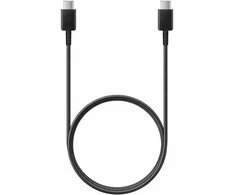 EP-DA705BBE Samsung USB-C/USB-C duomenų kabelis 3A 1m Juodas (OOB Masinis)
